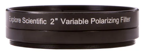 gráfico filtro polarizador variable Explore Scientific 2”,  4