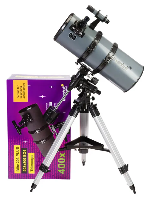 fotografía telescopio Levenhuk Blitz 203 PLUS,  2