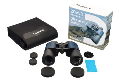 gráfico prismáticos Levenhuk Discovery Gator 20x50,  4