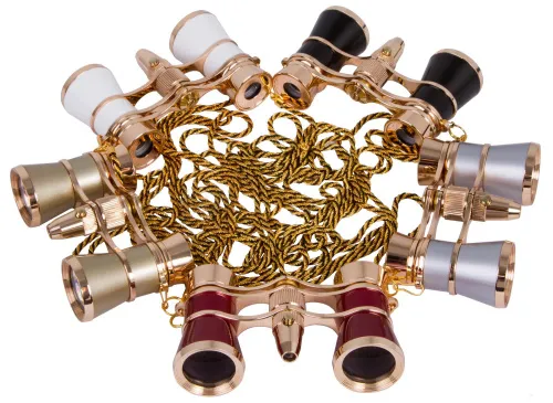 gráfico prismáticos para ópera Levenhuk Broadway 325F (con luz LED y cadena),  14