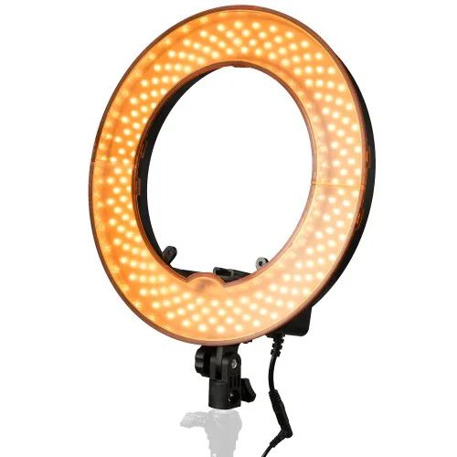 fotografía anillo de Luz LED de Iluminación Regulable BRESSER BR-RL12 45W Lúmenes con Bolsa de Transporte,  2