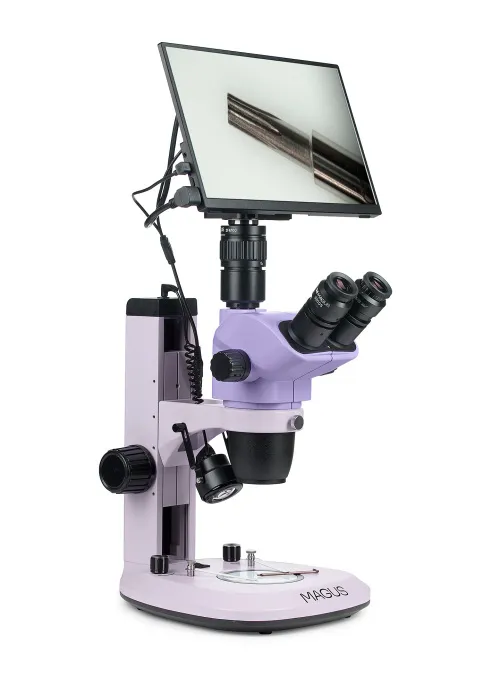imagen estereomicroscopio digital MAGUS Stereo D7T LCD PLUS,  3