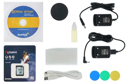 fotografía microscopio digital Levenhuk D400 LCD,  3