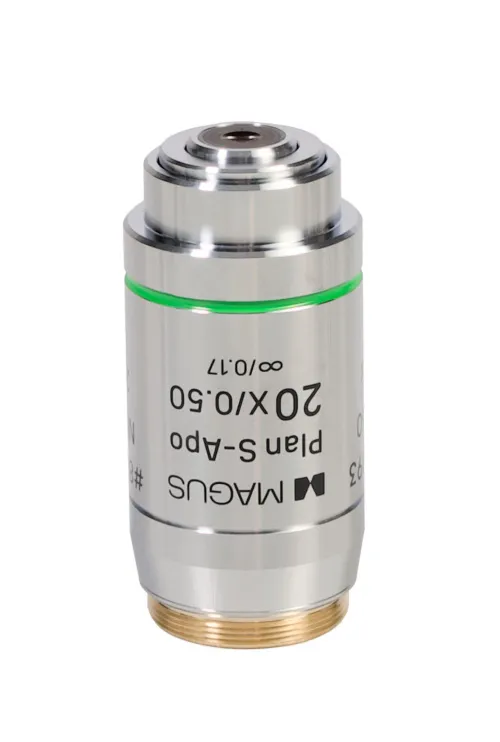 foto juego de objetivos MAGUS FL S-APO60 PlanF S-Apo 4х/10х/20х/40х/100х aceite ∞/0,17 H60 mm,  7