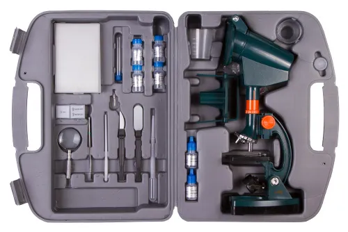 fotografía microscopio Levenhuk LabZZ M3 con adaptador para cámara fotográfica,  12