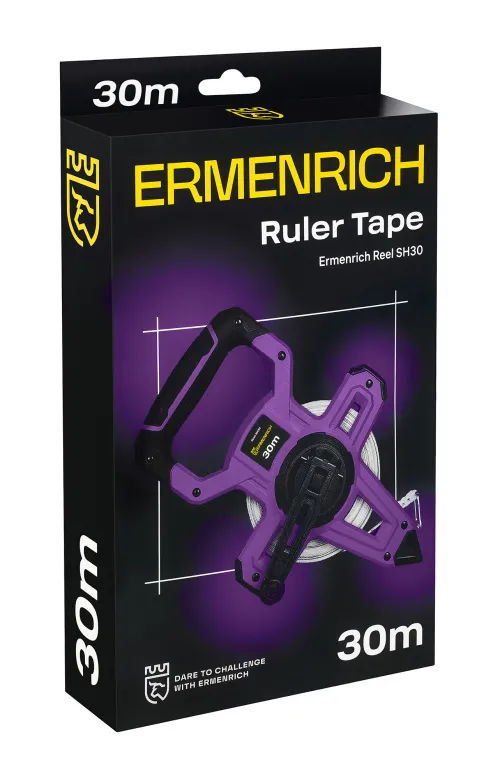 fotografía cinta métrica de topografía Ermenrich Reel SH30,  7