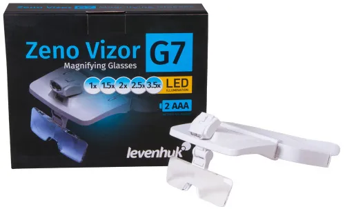 fotografía gafas lupa Levenhuk Zeno Vizor G7,  11