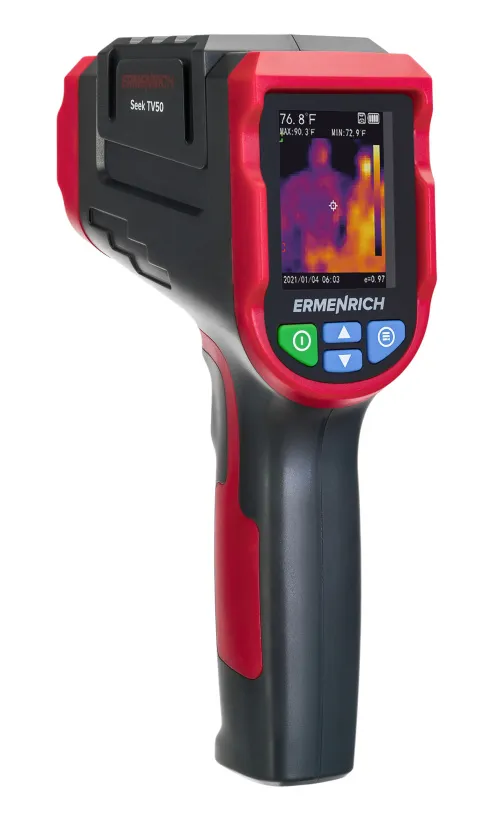 gráfico cámara térmica Ermenrich Seek TV50,  4