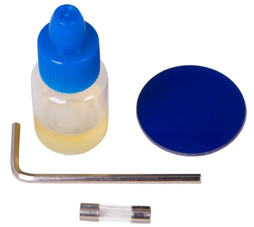 gráfico microscopio trinocular Levenhuk 1000T,  17