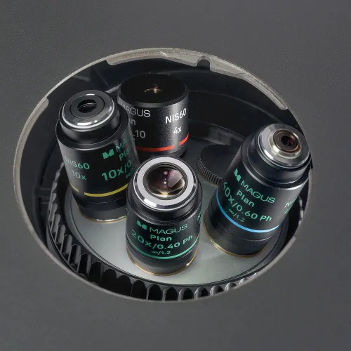 foto microscopio biológico invertido digital MAGUS Bio VD360 LCD,  19