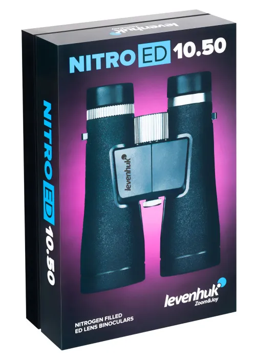 fotografía prismáticos Levenhuk Nitro ED 10x50,  12