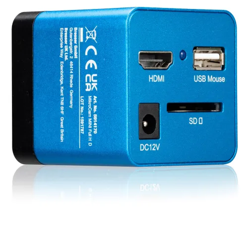 imagen cámara digital de microscopio MikroCam MINI Bresser Full HD HDMI,  6
