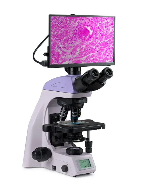 fotografía microscopio digital biológico MAGUS Bio D260T LCD,  3