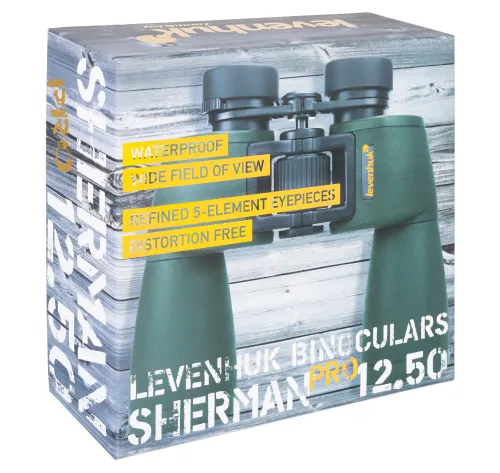 foto prismáticos Levenhuk Sherman PRO 12x50,  10