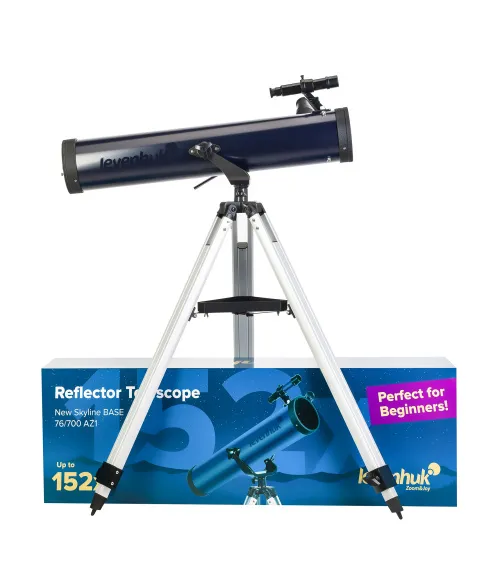 foto telescopio Levenhuk New Skyline BASE 76/700 AZ1,  2