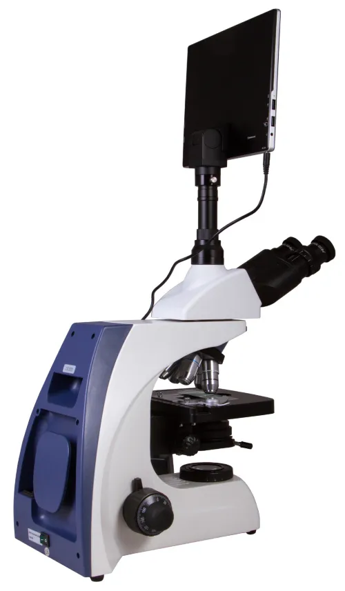 imagen microscopio trinocular digital Levenhuk MED D30T LCD,  6