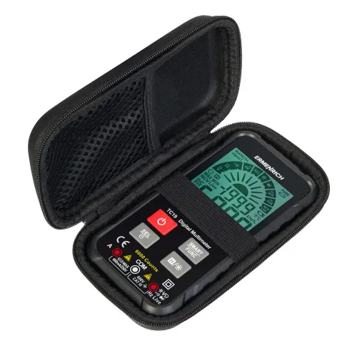 gráfico multímetro digital Ermenrich Zing TC19,  2