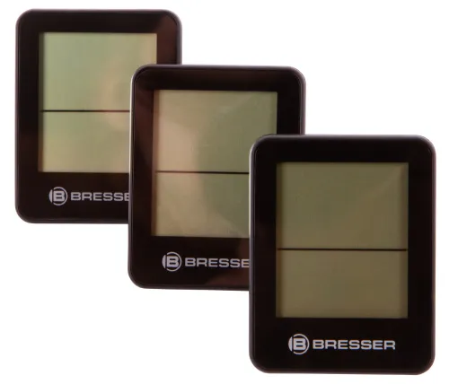 foto bresser Temeo Hygro indicador de 3 piezas, negro,  2