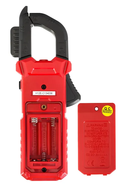 foto amperímetro de pinza digital Ermenrich Ping MK30,  8