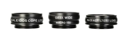 fotografía juego de lentes para teléfono inteligente Levenhuk Kelvin SLS10,  15