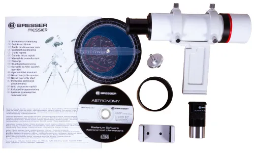 imagen telescopio Bresser Messier NT203S/800 OTA,  11