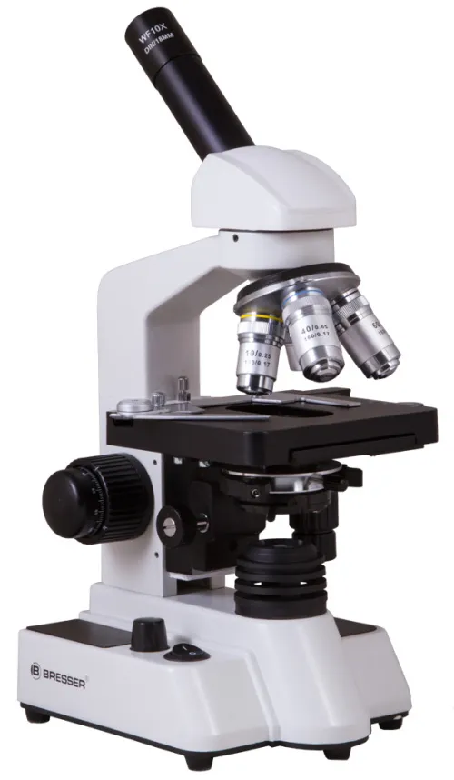 gráfico microscopio Bresser Erudit DLX 40–600x,  3