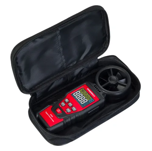 fotografía anemómetro digital Ermenrich Seek DN20,  2