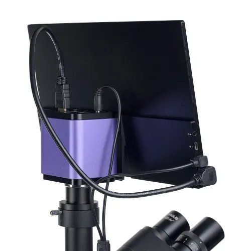 foto microscopio metalúrgico digital MAGUS Metal D600 BD LCD,  22