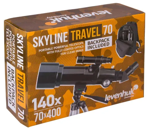imagen telescopio Levenhuk Skyline Travel 70,  16