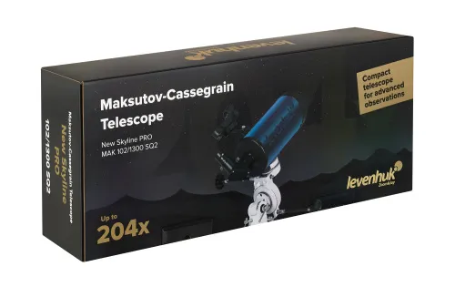 imagen telescopio Levenhuk New Skyline PRO MAK 102/1300 SQ2,  13