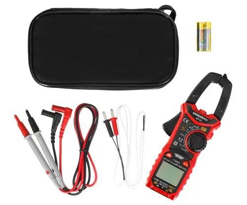 foto amperímetro de pinza digital Ermenrich Ping MK40,  9