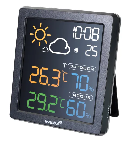 gráfico termohigrómetro Levenhuk Wezzer BASE L80,  5