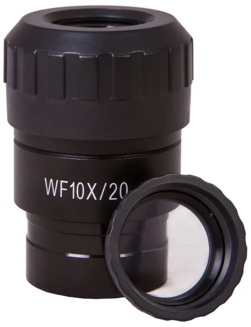 gráfico ocular Levenhuk MED WF10x/20 con retícula y cuadrícula,  6