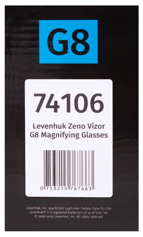 gráfico gafas lupa Levenhuk Zeno Vizor G8,  17