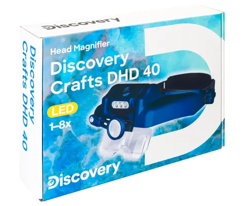imagen lupa frontal Levenhuk Discovery Crafts DHD 40,  11