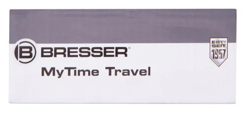 fotografía estación meteorológica Bresser MyTime Travel con despertador,  15