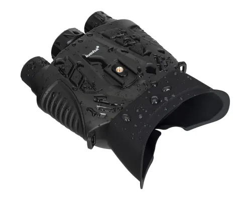 imagen prismáticos digitales de visión nocturna Levenhuk Halo 50XN GPS,  10