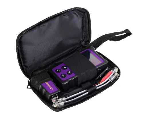 fotografía comprobador PoE Ermenrich NetGeeks NP25,  2