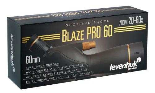 gráfico catalejo Levenhuk Blaze PRO 60,  15