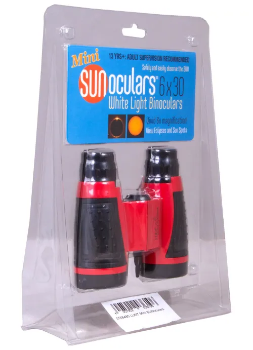 foto prismáticos solares LUNT Mini SUNoculars 6x30,  2