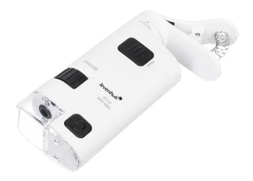 imagen microscopio de bolsillo Levenhuk Zeno Cash ZC12,  5