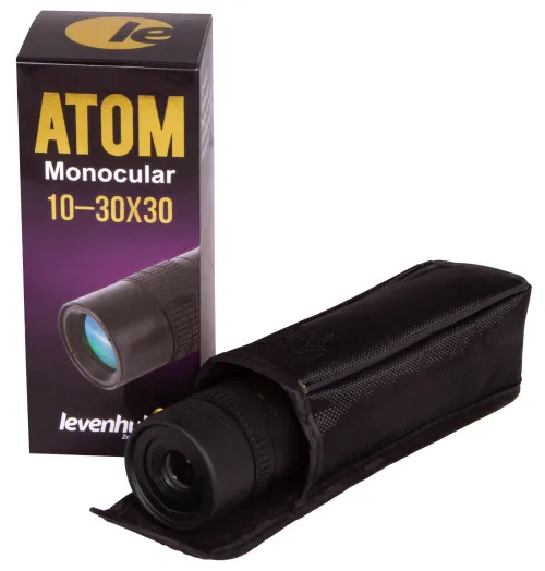 imagen monocular Levenhuk Atom 10–30x30,  10