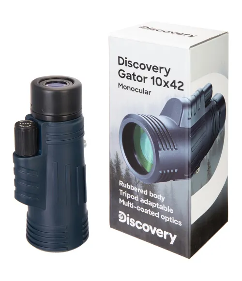 foto monocular Levenhuk Discovery Gator 10x42,  9