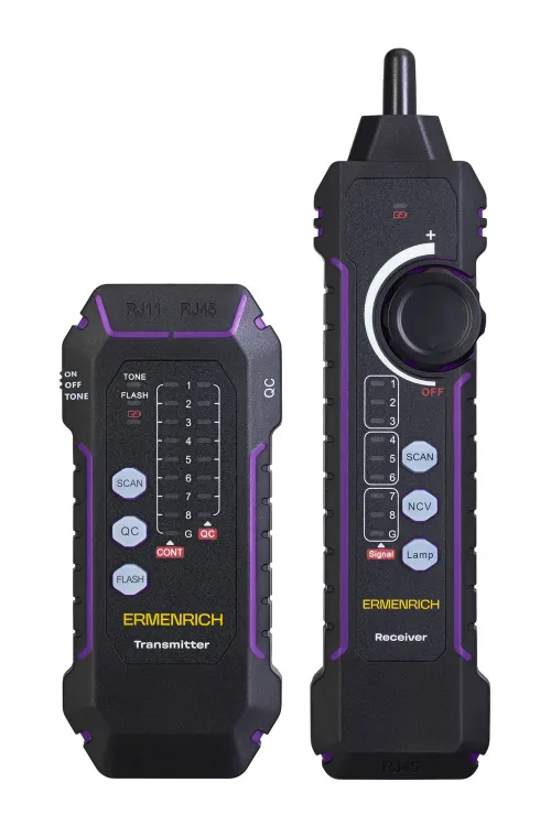 imagen comprobador de cables de red Ermenrich NetGeeks NP35,  3