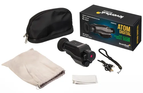 gráfico monocular de visión nocturna Levenhuk Atom Digital DNM100,  2