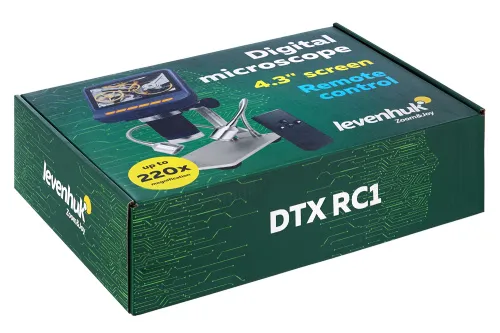 foto microscopio Levenhuk DTX RC1 con mando a distancia,  12
