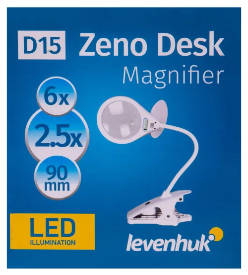 imagen lupa Levenhuk Zeno Desk D15,  11