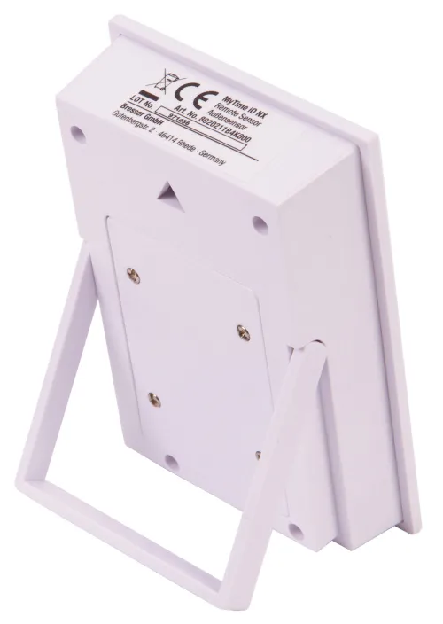 gráfico reloj de pared Termo/Higro Bresser Bresser Optus MyTime Bresser MyTime io NX 30 cm, blanco,  10