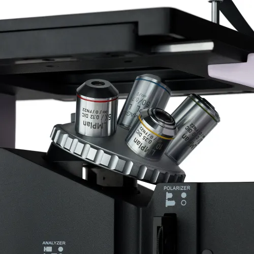 gráfico microscopio metalúrgico invertido MAGUS Metal V700 DIC,  9