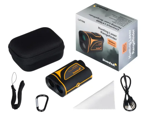 imagen telémetro láser de caza Levenhuk LX1500,  2